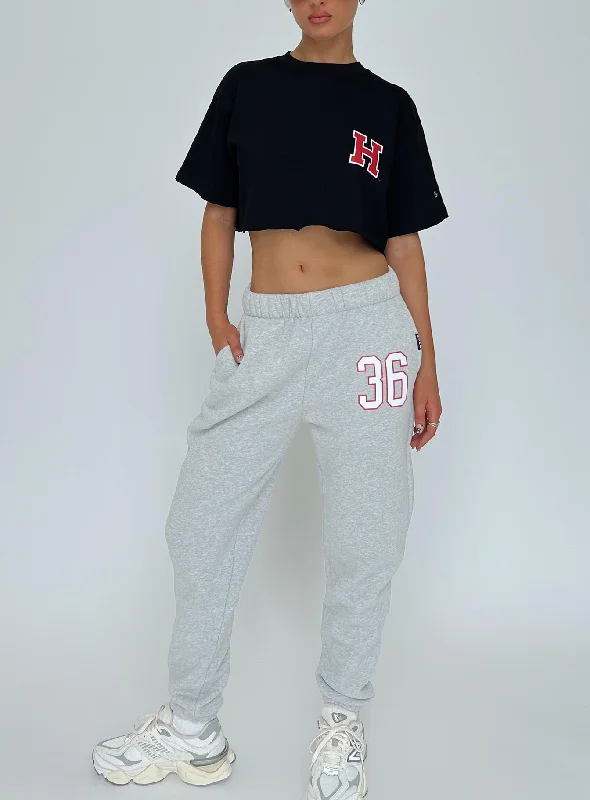 Women's Charming Outfit For Events Harvard Sweatpants Grey