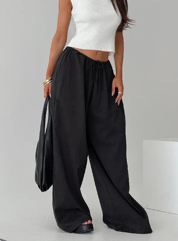 Affordable Luxury Women's Garments Harbour Pant Black