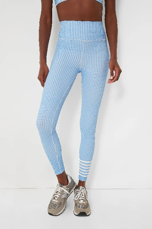 Women's High-Fashion Garments Gingham Everyday Leggings