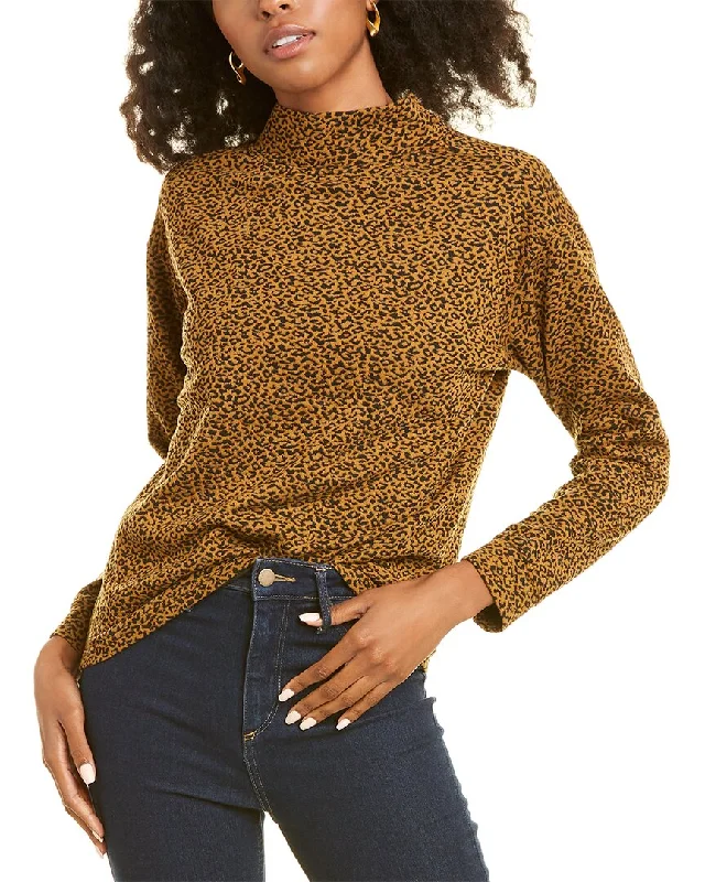 Women's Comfortable Lounge Attire PRODUCT TEMPLATE DNU beachlunchlounge Tameron Jacquard Sweater