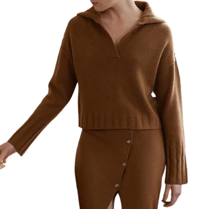 Casual Attire For Women Maeve Sweater In Caramel