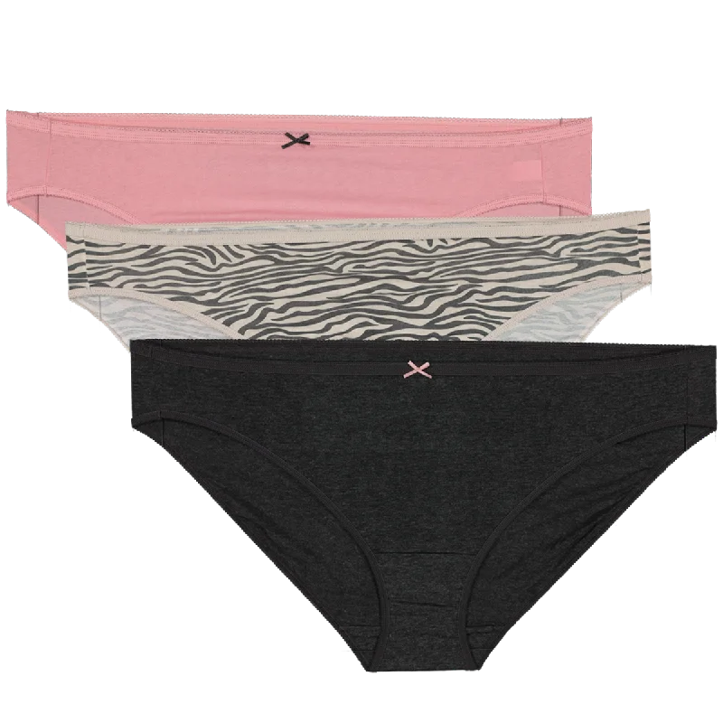 Women's Garments Cotton Hi-Leg Panties 3 Pack