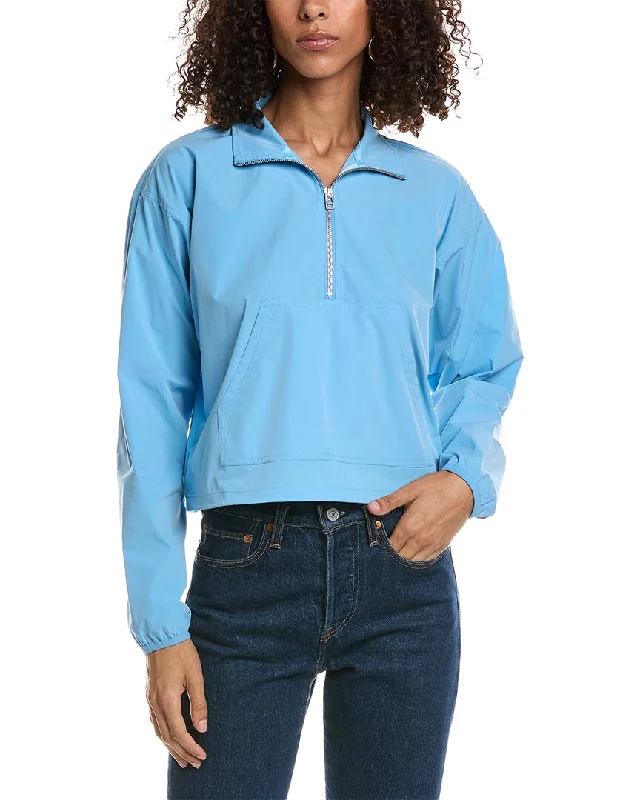 Elegant Women's Evening Garments CHRLDR Sloane Crop Pullover Windbreaker