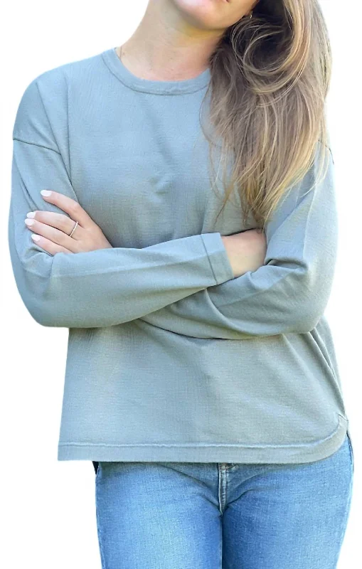 Women's Cozy Winter Attire Brynn Sweater In Steel Grey