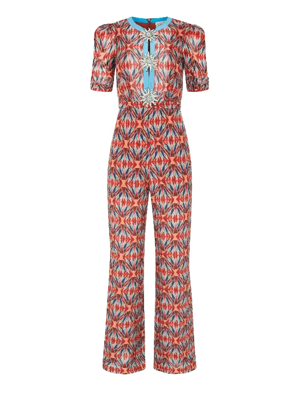 Chic Women's Garments Jamie Jumpsuit in Topaz