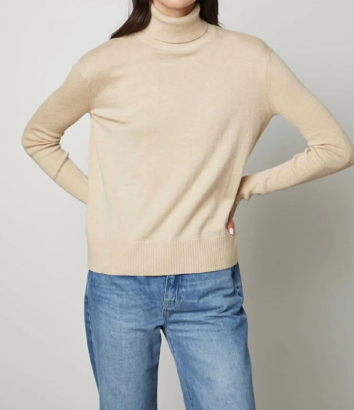 Modern Women's Attire Sally Sweater In Biscotti