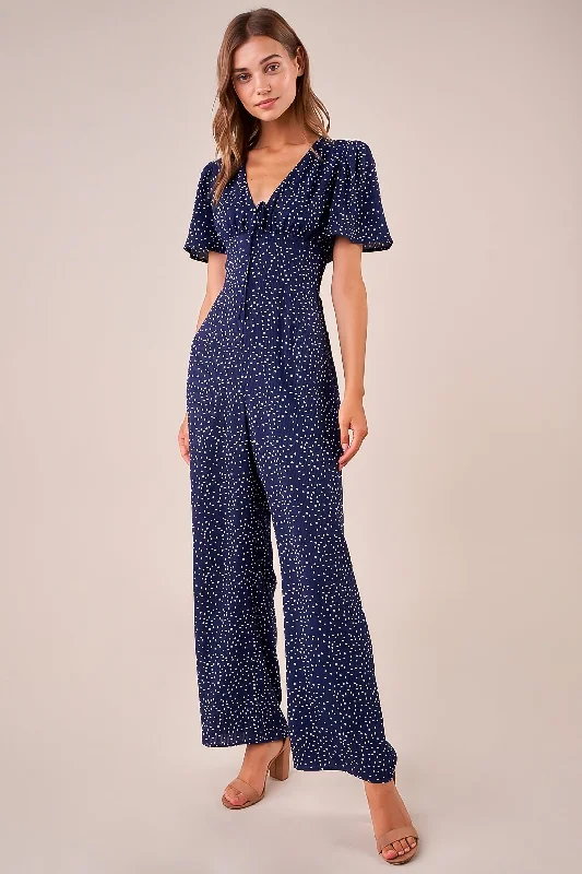 Women's Trendy Garments Firefly Polka Dot Jumpsuit