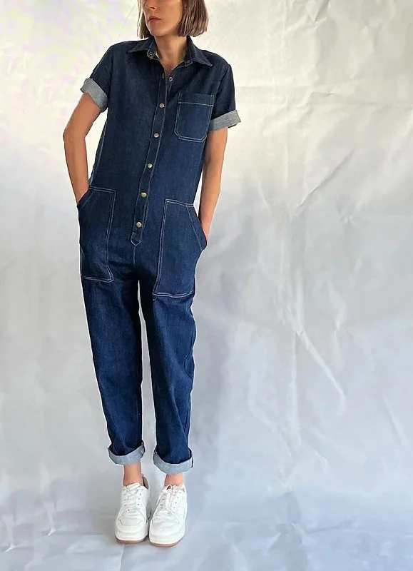 Women's Clothing And Garments Sets French Navy Circa Overalls