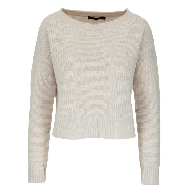 Women's Activewear Garments The Hazel Sweater In Snow