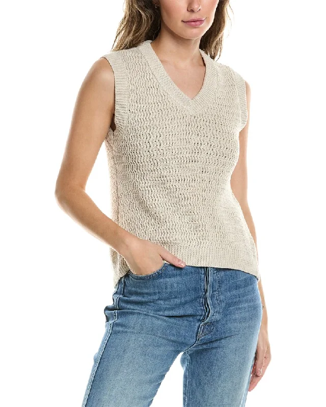 Women's Office Outfit HUDSON Jeans Twisted Back Sweater