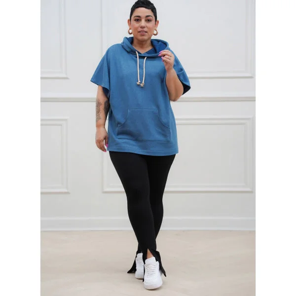 Women's Work Outfit For The Office Simplicity Hoodies and Leggings S9636