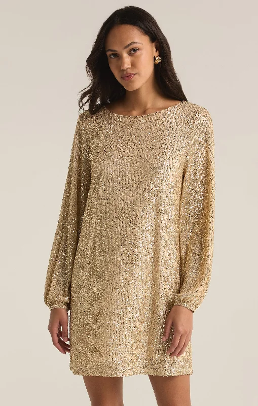 Women's Comfortable Garments Andromeda Sequin Mini Dress