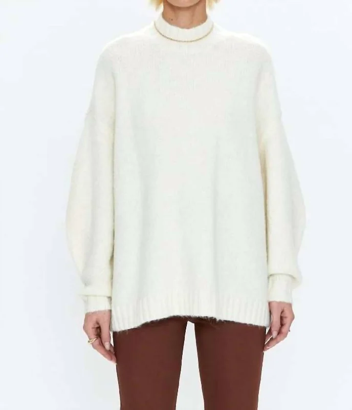 Women's Attire Carlen Pullover In Ecru