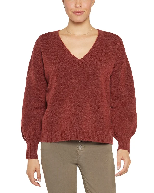 Comfortable Women's Attire NYDJ V-Neck Sweater