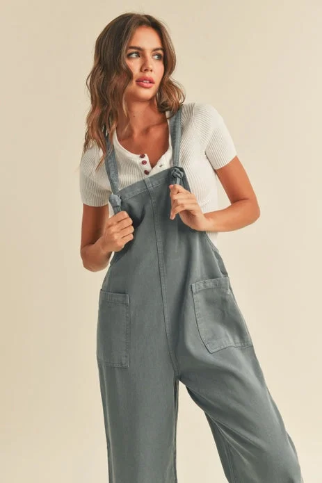 Casual Attire For Women Ready For It Washed Jumpsuit