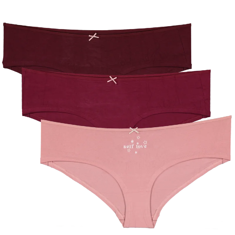 Charming Women's Garments Hipster Panties 3 Pack