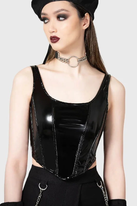 Women's Layered Outfit Stillness Corset Top