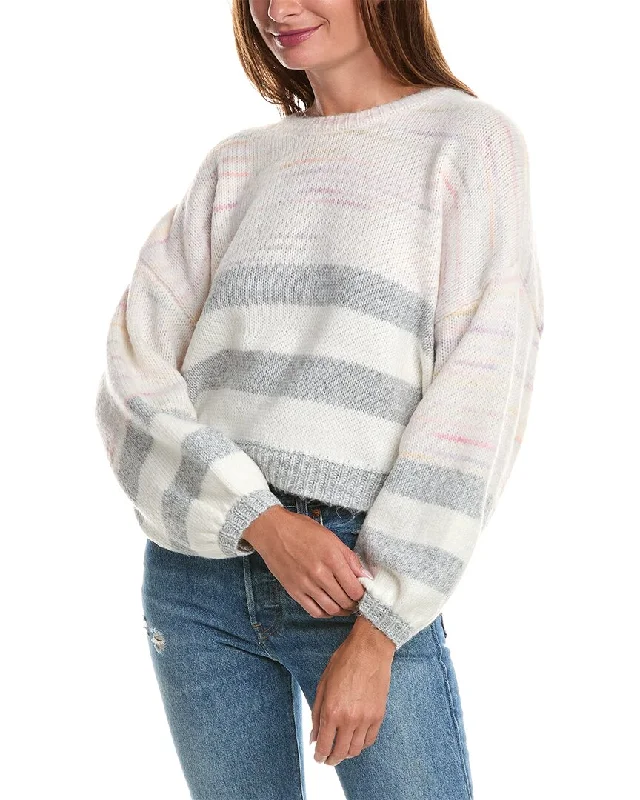 Timeless Women's Garments Saltwater Luxe Striped Sweater