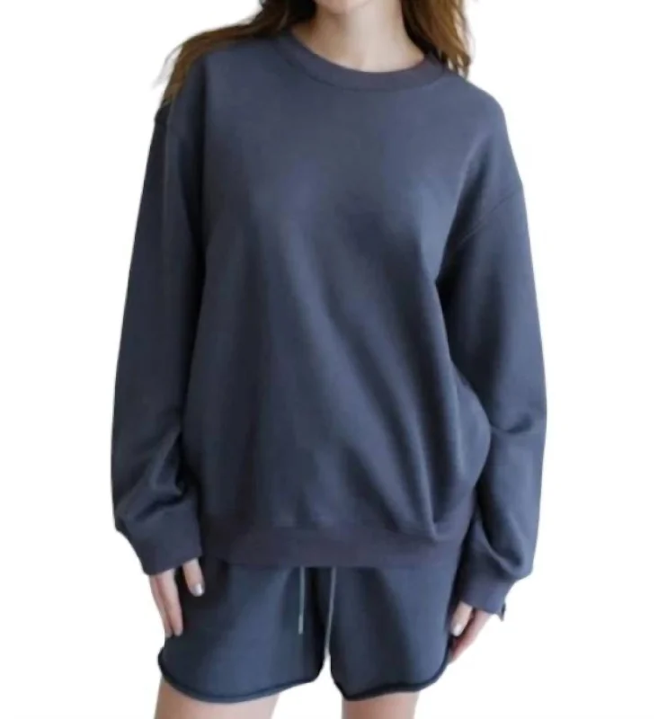 Women's Seasonal Attire Tabitha Sweater In Charcoal