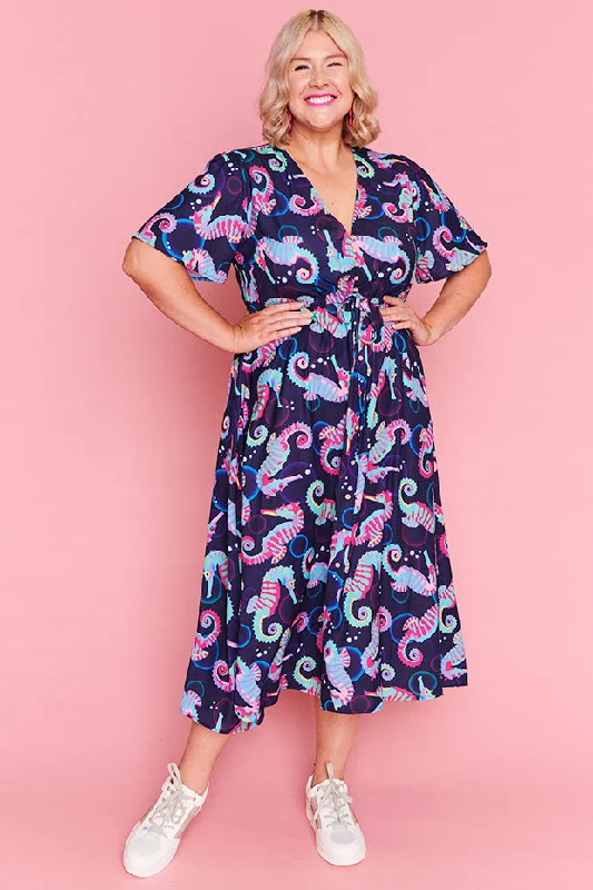 Women's Resort Garments Marley Seahorses Dress