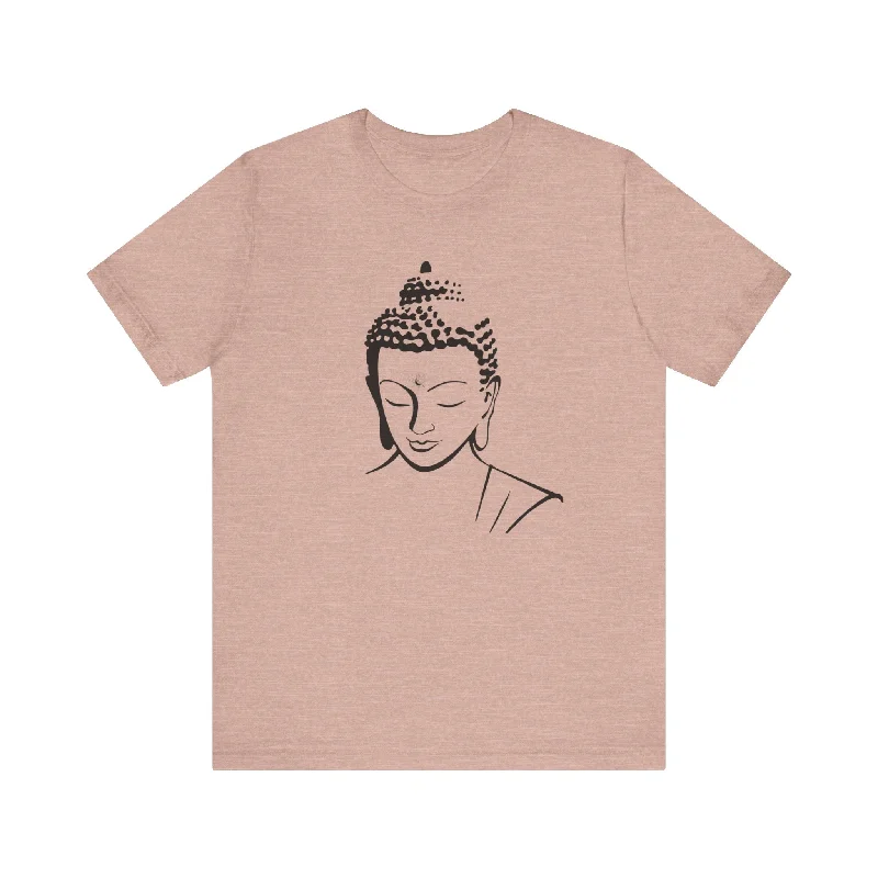 Women's Clothes And Garments Buddha Head T-Shirt