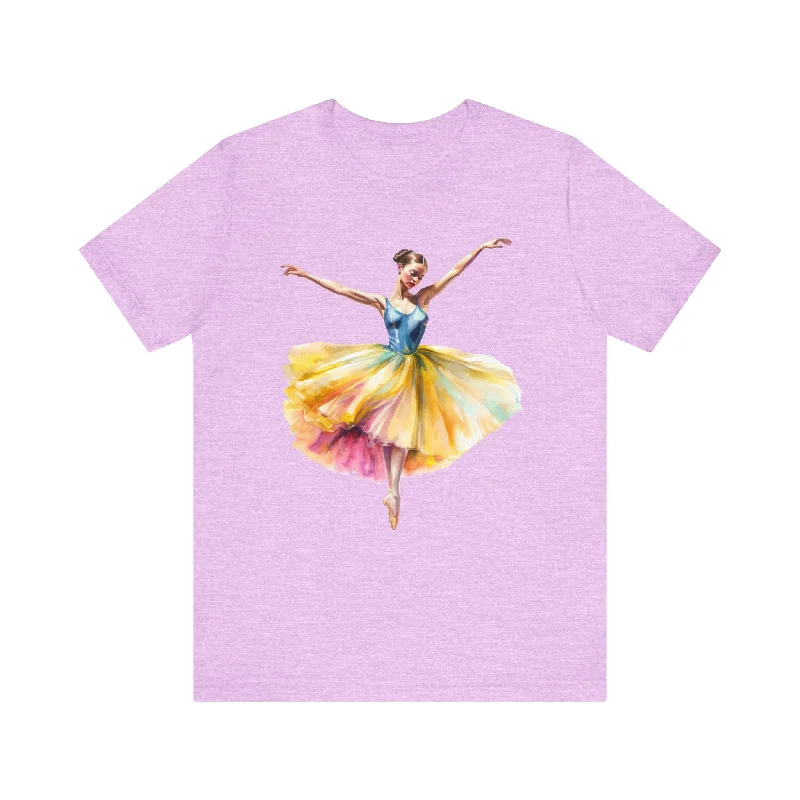 Women's Elegant Garments Dancing Ballerina T-Shirt