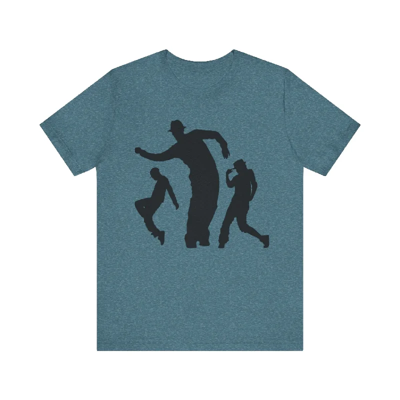 Women's Evening Attire Dancing Shadows Unisex T-Shirt