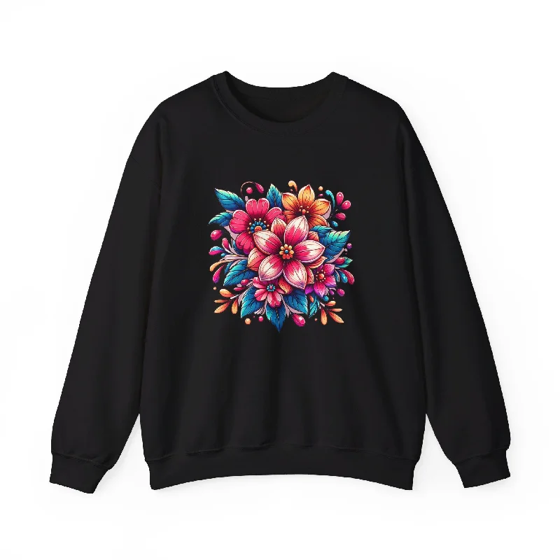 Women's Travel Garments Flourish Heavy Blend™ Crewneck Sweatshirt