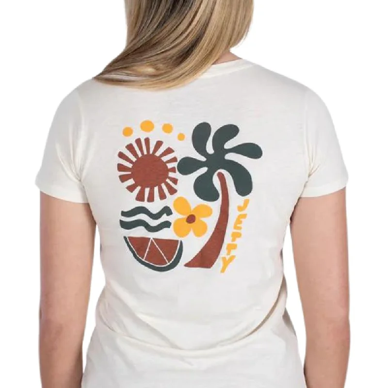 Women's Outerwear Attire Women's Beachside Tee - White