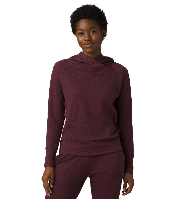 Women's Clothing Outfit Set prAna Sunrise Hoodie Rich Cocoa