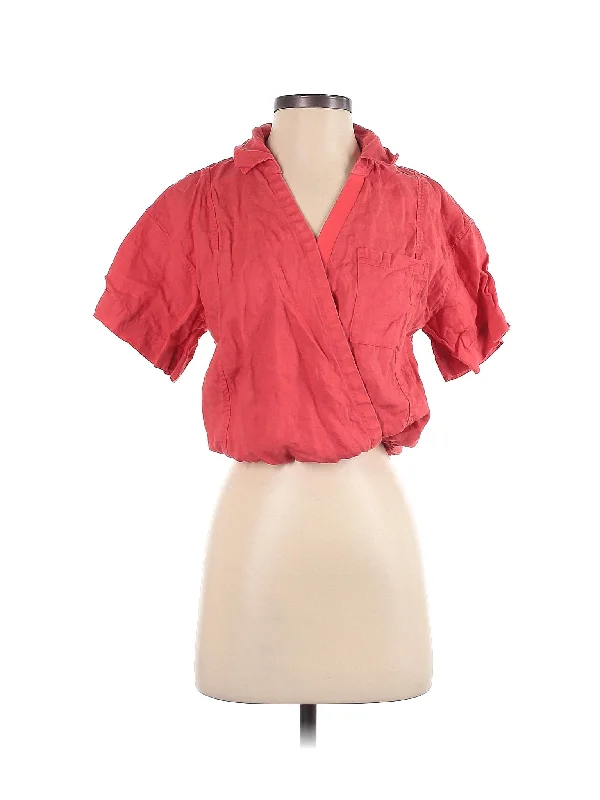 Women's Casual Attire Short Sleeve Blouse