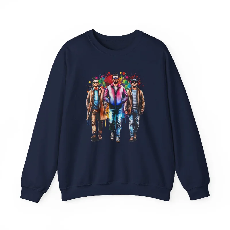 Women's Evening Wear Outfit Walking Boys Heavy Blend™ Crewneck Sweatshirt