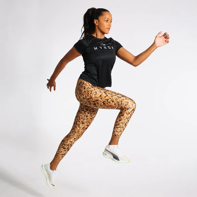 Women's Vintage-Inspired Outfit HYROX|PUMA Safari Glam HW 7/8 Tight