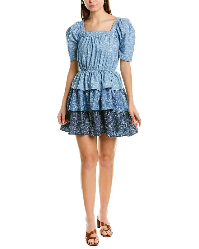 Chic Women's Garments FATE Tiered Ruffle Mini Dress