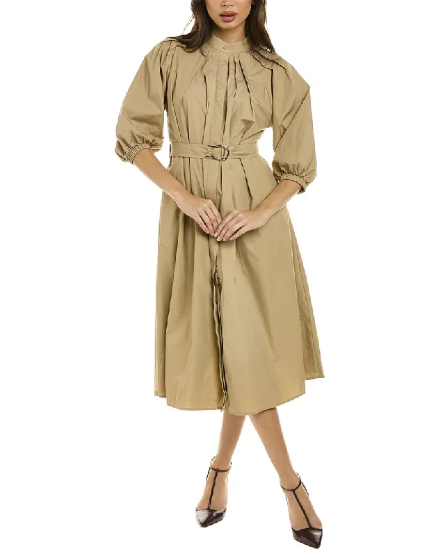 Women's Classic Attire Gracia Flare Shirtdress