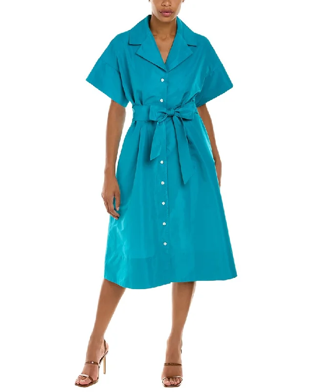 Women's Travel Attire Josie Natori Midi Shirtdress