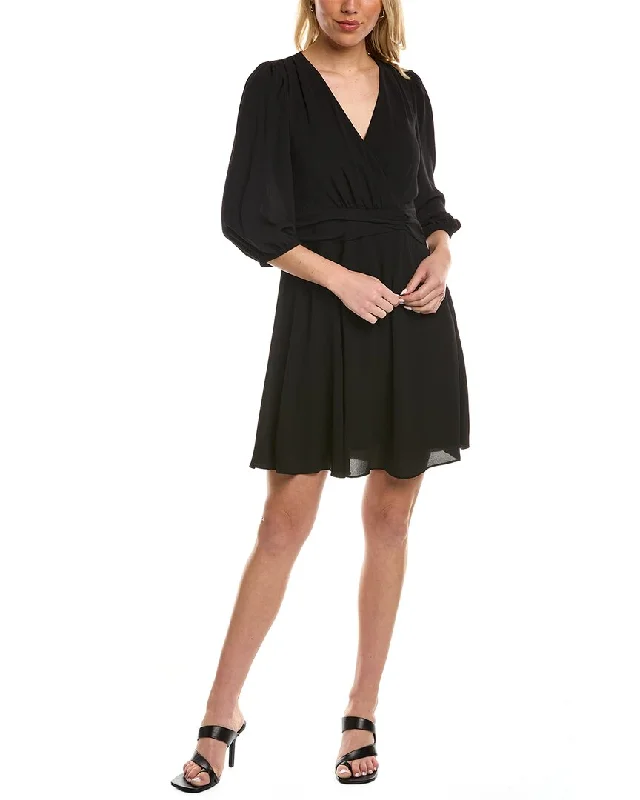 Women's Casual Attire London Times Surplice Mini Dress