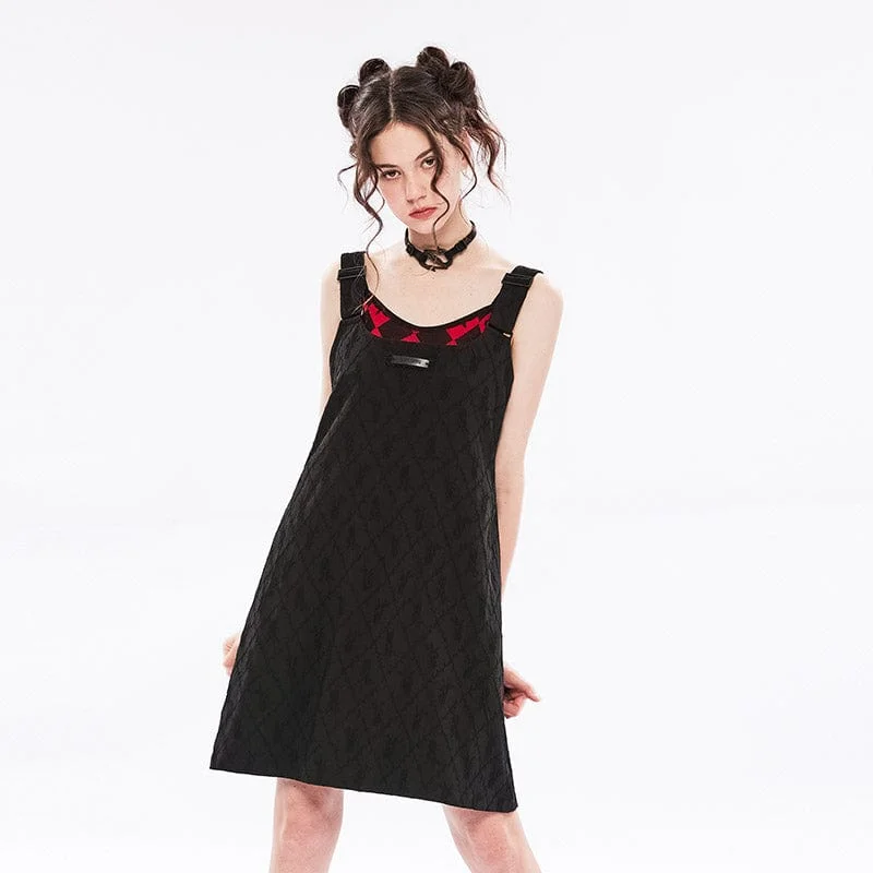 Women's Formal Event Attire Women's Lolita Straight Suspender Dress